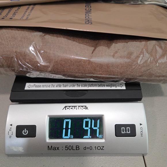 Chicos Brown Scoop Neck Sweater Top Large Chico 2 Cashmere Blend 3/4 Sleeve - Picture 7 of 7